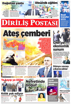 DİRİLİŞ POSTASI 25 Haziran 2024 Gazete Manşeti Küçük