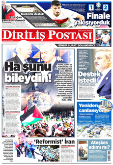 DİRİLİŞ POSTASI 7 Temmuz 2024 Gazete Manşeti Küçük