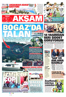 AKŞAM 23 Ağustos 2024 Gazete Manşeti Küçük