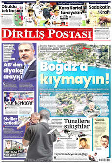 DİRİLİŞ POSTASI 23 Ağustos 2024 Gazete Manşeti Küçük