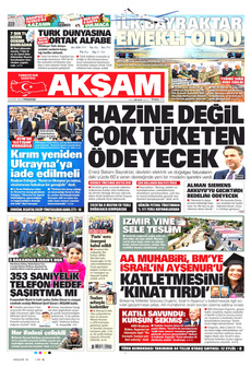 AKŞAM 12 Eylül 2024 Gazete Manşeti Küçük