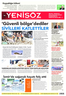 YENİ SÖZ GAZETESİ 12 Eylül 2024 Gazete Manşeti Küçük