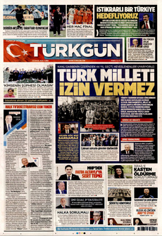 TÜRKGÜN 13 Eylül 2024 Gazete Manşeti Küçük