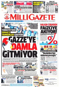 MİLLİ GAZETE 17 Eylül 2024 Gazete Manşeti Küçük