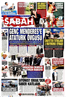 SABAH 18 Eylül 2024 Gazete Manşeti Küçük