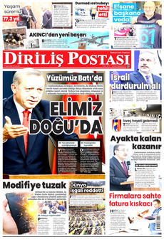 DİRİLİŞ POSTASI 19 Eylül 2024 Gazete Manşeti Küçük