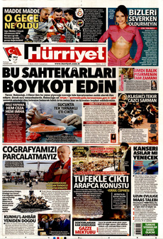 HÜRRİYET 5 Ekim 2024 Gazete Manşeti Küçük