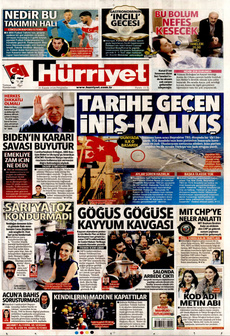 HÜRRİYET 21 Kasım 2024 Gazete Manşeti Küçük