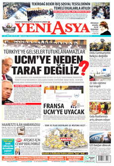 YENİ ASYA 26 Kasım 2024 Gazete Manşeti Küçük