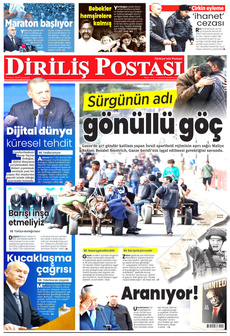 DİRİLİŞ POSTASI 27 Kasım 2024 Gazete Manşeti Küçük