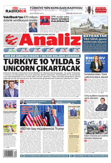 ANALİZ 27 Kasım 2024 Gazete Manşeti Küçük