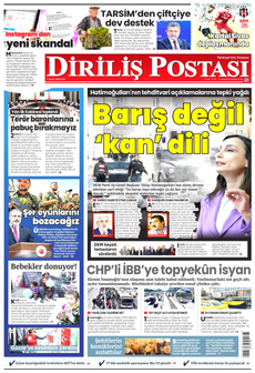 DİRİLİŞ POSTASI 7 Ocak 2025 Gazete Manşeti Küçük