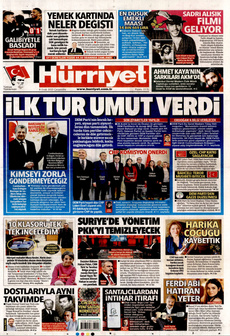 HÜRRİYET 8 Ocak 2025 Gazete Manşeti Küçük