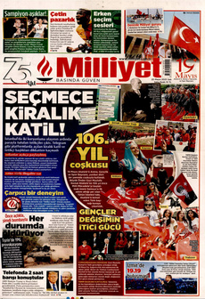 MİLLİYET 20 Mayıs 2025 Gazete Manşeti Küçük