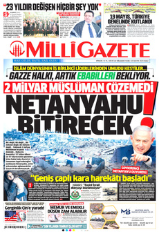 MİLLİ GAZETE 20 Mayıs 2025 Gazete Manşeti Küçük