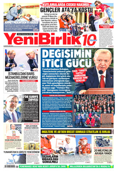 YENİBİRLİK 20 Mayıs 2025 Gazete Manşeti Küçük