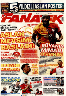 FANATİK 20 Mayıs 2025 Gazete Manşeti Küçük