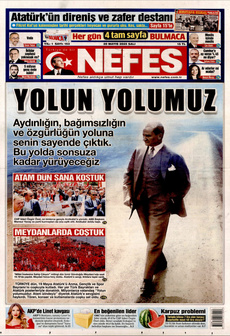 NEFES 20 Mayıs 2025 Gazete Manşeti Küçük