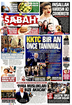 SABAH 21 Temmuz 2025 Gazete Manşeti Küçük