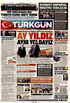 TÜRKGÜN 21 Temmuz 2025 Gazete Manşeti Küçük