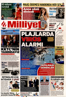 MİLLİYET 21 Temmuz 2025 Gazete Manşeti Küçük