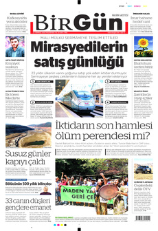 BİRGÜN 21 Temmuz 2025 Gazete Manşeti Küçük