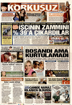 KORKUSUZ 21 Temmuz 2025 Gazete Manşeti Küçük