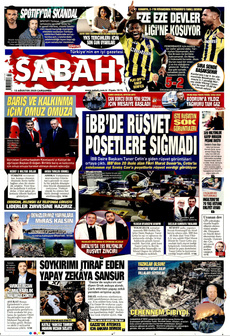 SABAH 13 Ağustos 2025 Gazete Manşeti Küçük