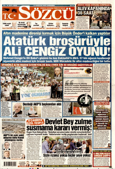 SÖZCÜ 13 Ağustos 2025 Gazete Manşeti Küçük
