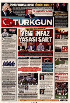 TÜRKGÜN 13 Ağustos 2025 Gazete Manşeti Küçük