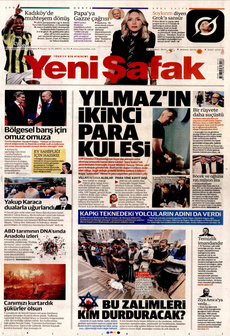 YENİ ŞAFAK 13 Ağustos 2025 Gazete Manşeti Küçük