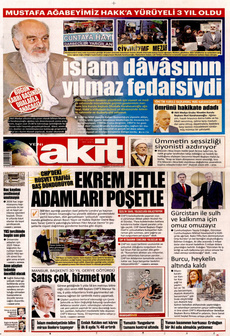 YENİ AKİT 13 Ağustos 2025 Gazete Manşeti Küçük