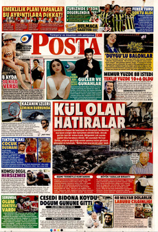 POSTA 13 Ağustos 2025 Gazete Manşeti Küçük