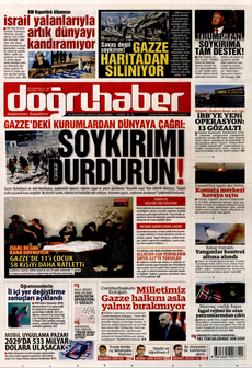 DOĞRU HABER 13 Ağustos 2025 Gazete Manşeti Küçük