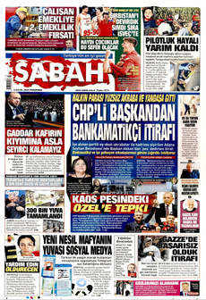 SABAH 4 Eylül 2025 Gazete Manşeti Küçük