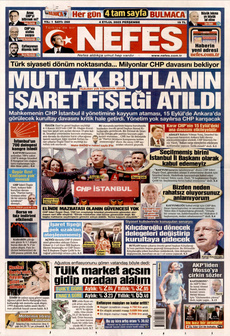 NEFES 4 Eylül 2025 Gazete Manşeti Küçük