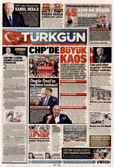 TÜRKGÜN 4 Eylül 2025 Gazete Manşeti Küçük