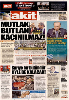 YENİ AKİT 4 Eylül 2025 Gazete Manşeti Küçük