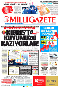 MİLLİ GAZETE 4 Eylül 2025 Gazete Manşeti Küçük