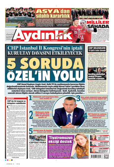 AYDINLIK GAZETESİ 4 Eylül 2025 Gazete Manşeti Küçük