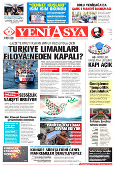 YENİ ASYA 4 Eylül 2025 Gazete Manşeti Küçük