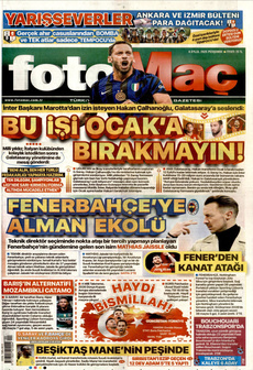FOTOMAÇ 4 Eylül 2025 Gazete Manşeti Küçük