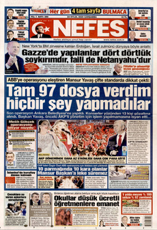 NEFES 24 Eylül 2025 Gazete Manşeti Küçük