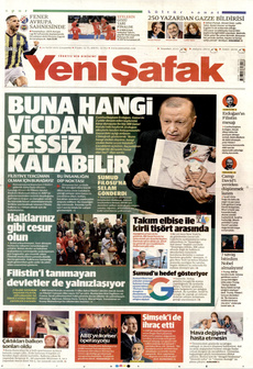 YENİ ŞAFAK 24 Eylül 2025 Gazete Manşeti Küçük