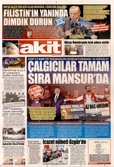 YENİ AKİT 24 Eylül 2025 Gazete Manşeti Küçük
