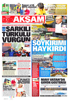 AKŞAM 24 Eylül 2025 Gazete Manşeti Küçük