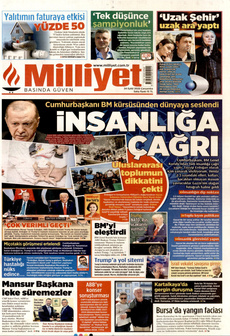 MİLLİYET 24 Eylül 2025 Gazete Manşeti Küçük