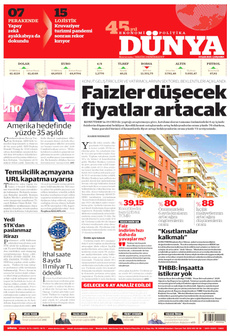 DÜNYA 24 Eylül 2025 Gazete Manşeti Küçük