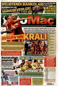 FOTOMAÇ 24 Eylül 2025 Gazete Manşeti Küçük