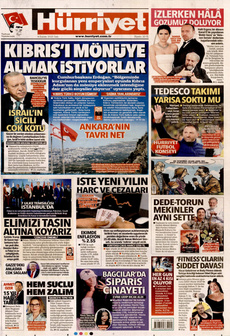 HÜRRİYET 4 Kasım 2025 Gazete Manşeti Küçük